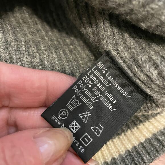 East West Lambswool 1/2 Zip Sweater - Picture 8 of 10